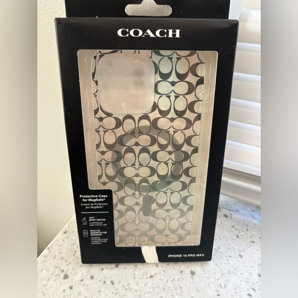 Coach iPhone 16 Pro Max Case